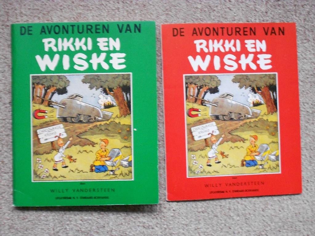 Rikki en Wiske - 1989 -met 12 extra stroken - Dirk Vermeirre, Neuf, Enlèvement ou Envoi, Willy Vandersteen, Une BD