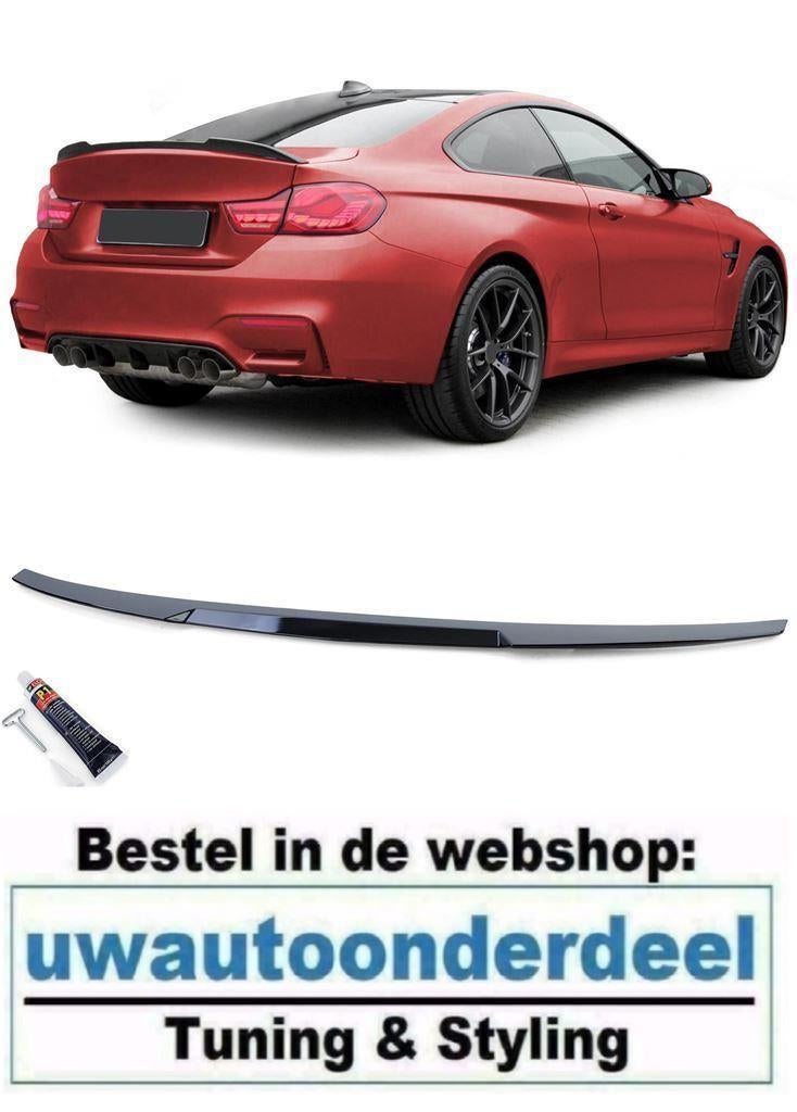 Spoiler Achterklep Zwart Evo Look Gechikt Voor Bmw 4 Serie F, Autos : Divers, Tuning & Styling, Envoi