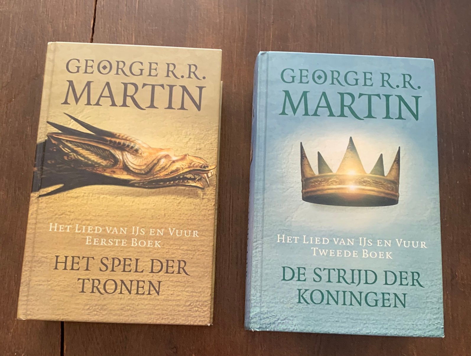 Het spel der tronen/de strijd der koningen, Boeken, Ophalen of Verzenden, Zo goed als nieuw