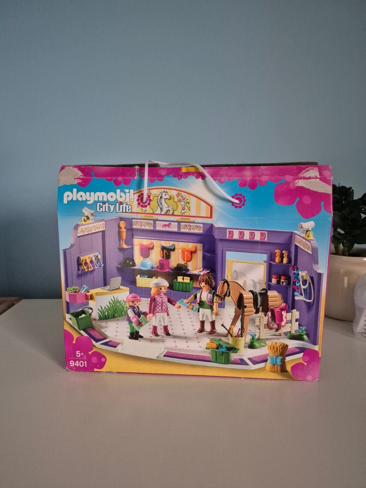Playmobil 9401 - Paardenwinkel, Ophalen, Zo goed als nieuw