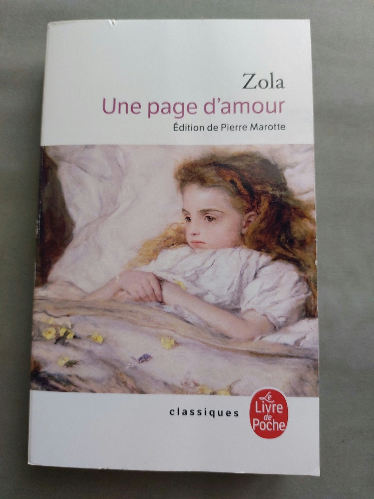 Une page d'amour de Zola, Boeken, Ophalen