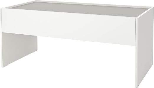 IKEA Dundra Activiteitentafel met opbergruimte, wit/grijs, Ophalen, Gebruikt