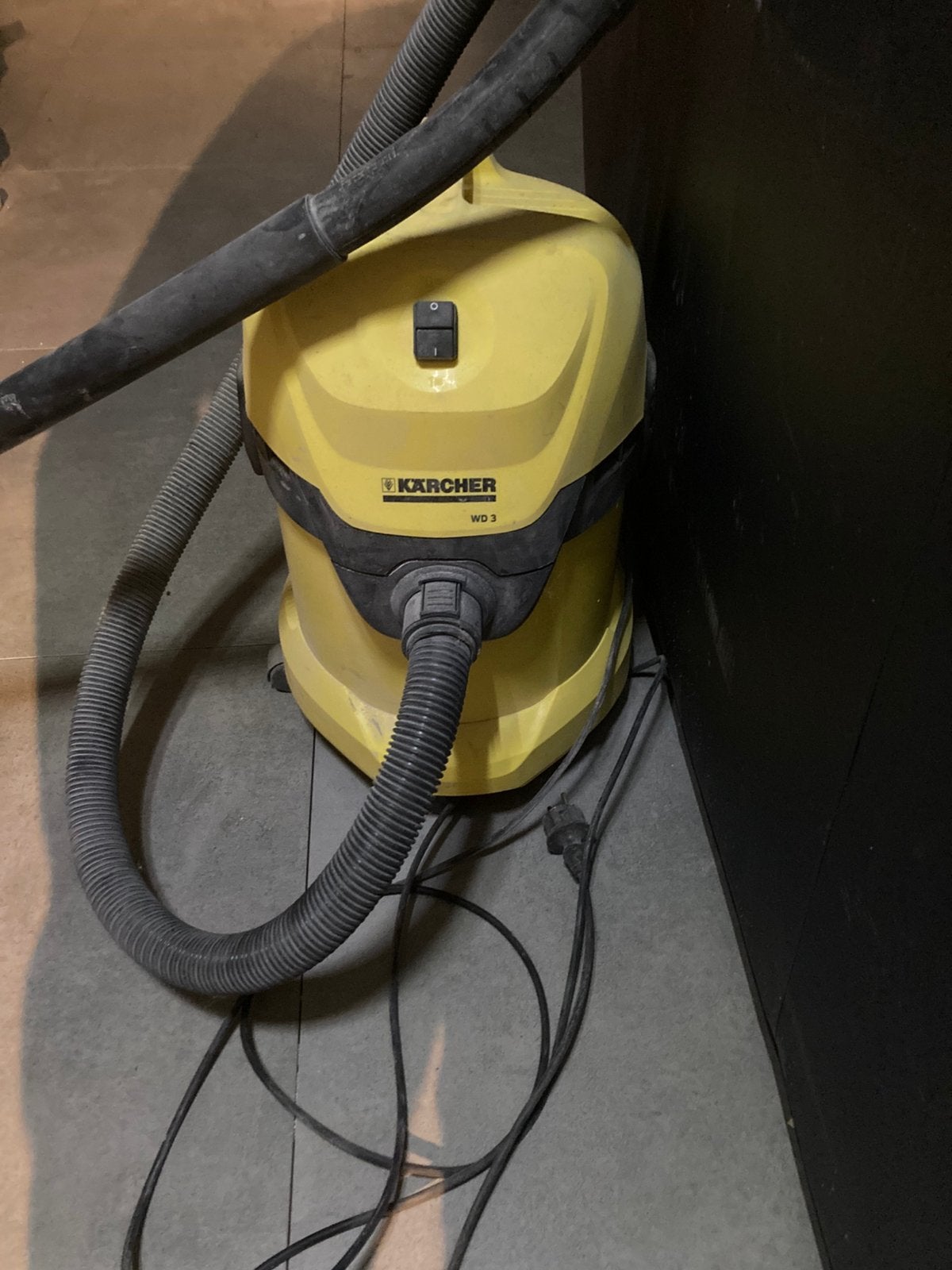 Aspirateur karcher, Enlèvement, Utilisé