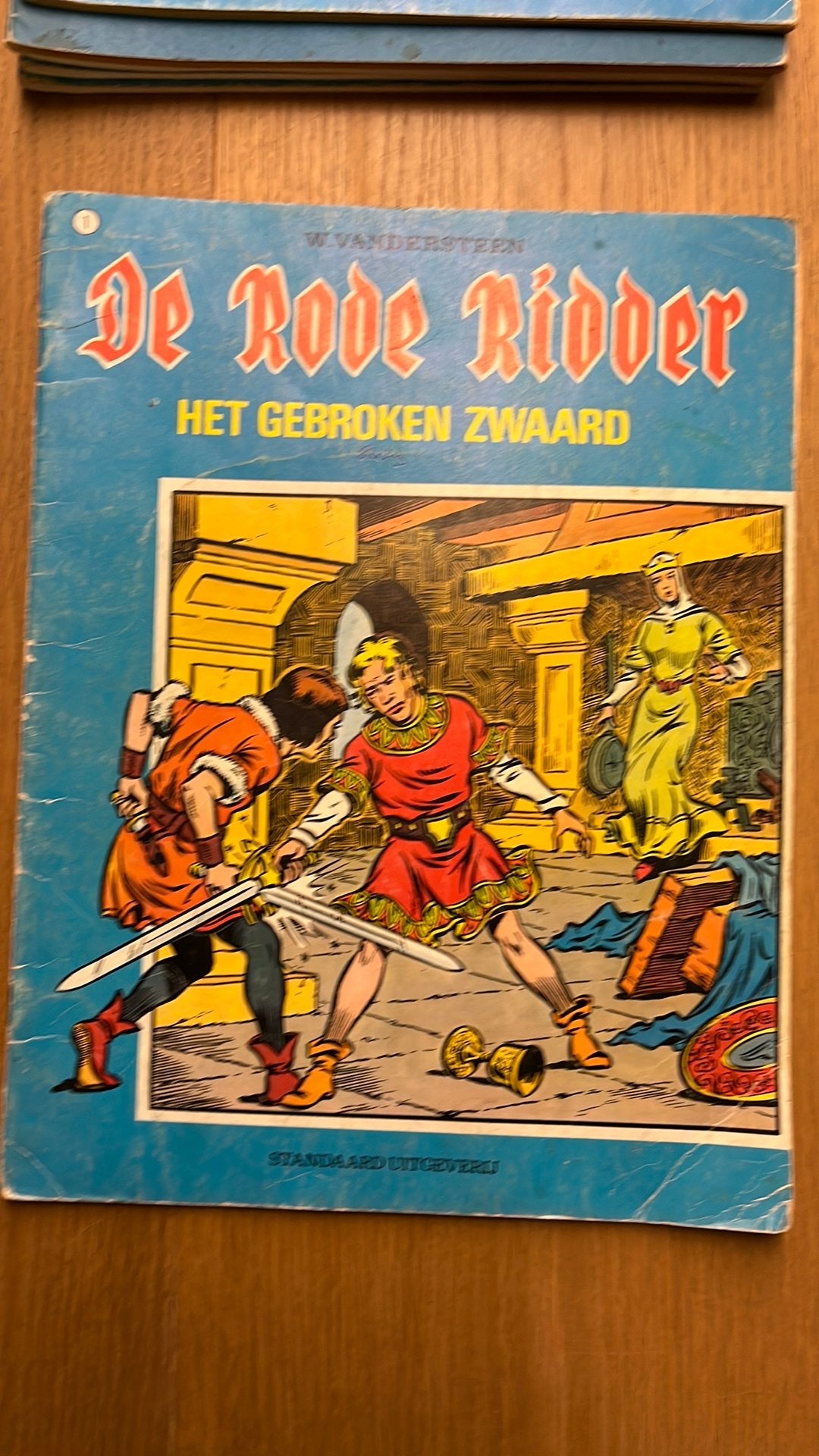 De Rode Ridder nummer 1  - Het gebroken zwaard, Eén stripboek, Ophalen, Gelezen