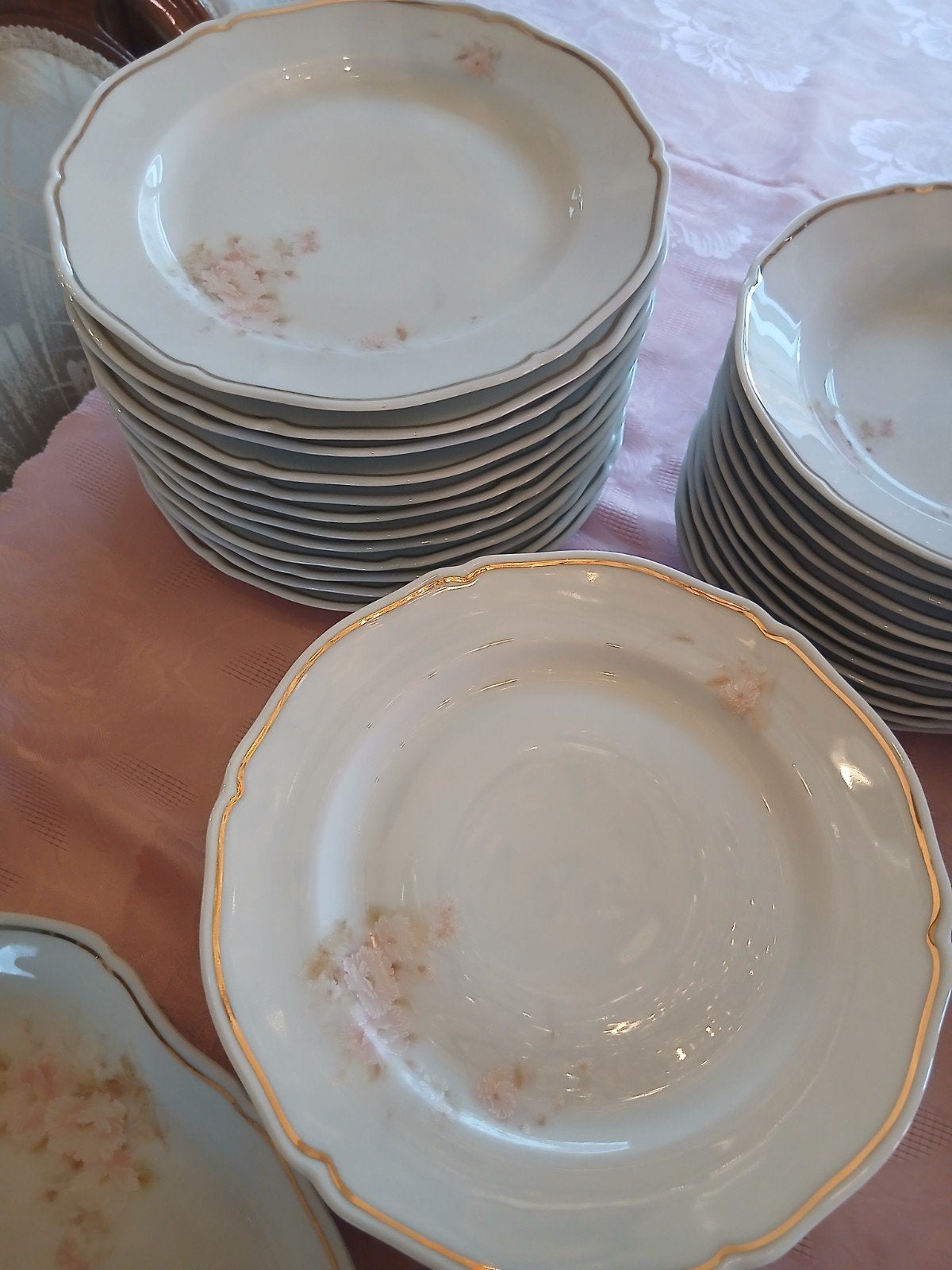 Limoges servies, Ophalen