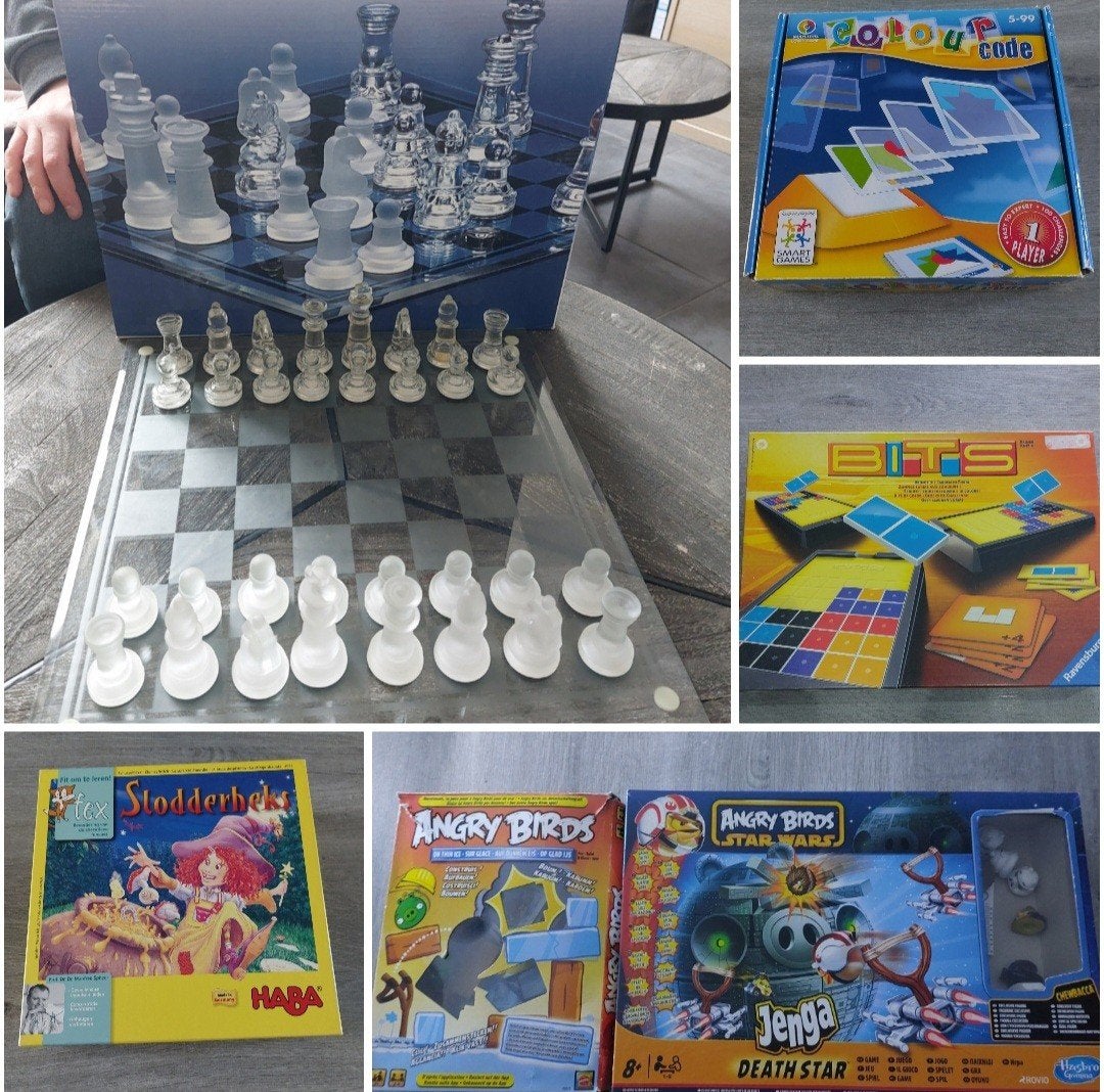 verschillende gezelschapsspellen alles voor 60€, Ophalen, Gebruikt