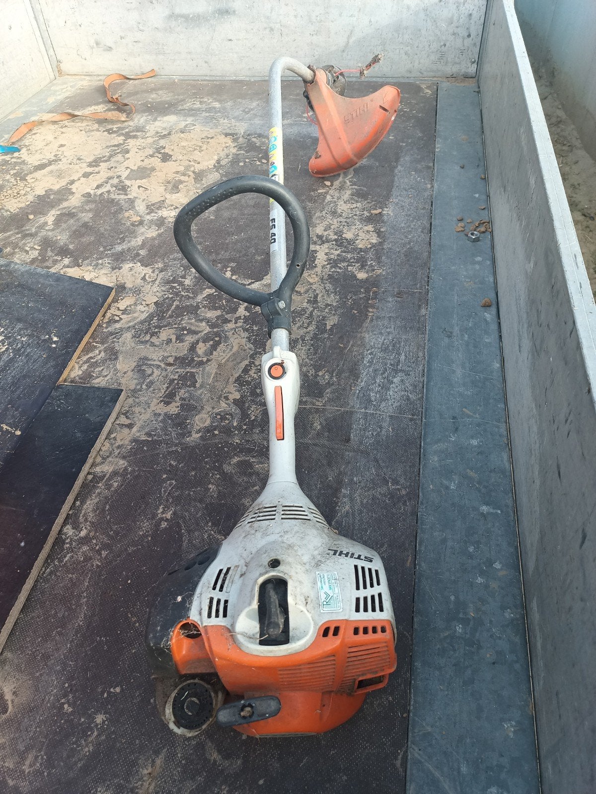 Stihl fs 40 maaier, Ophalen