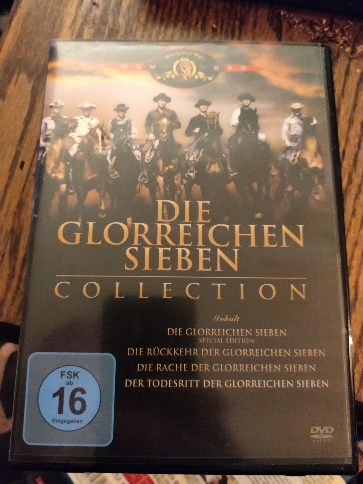 Dvd-box The magnificent seven collectie 4 dvds, Ophalen of Verzenden