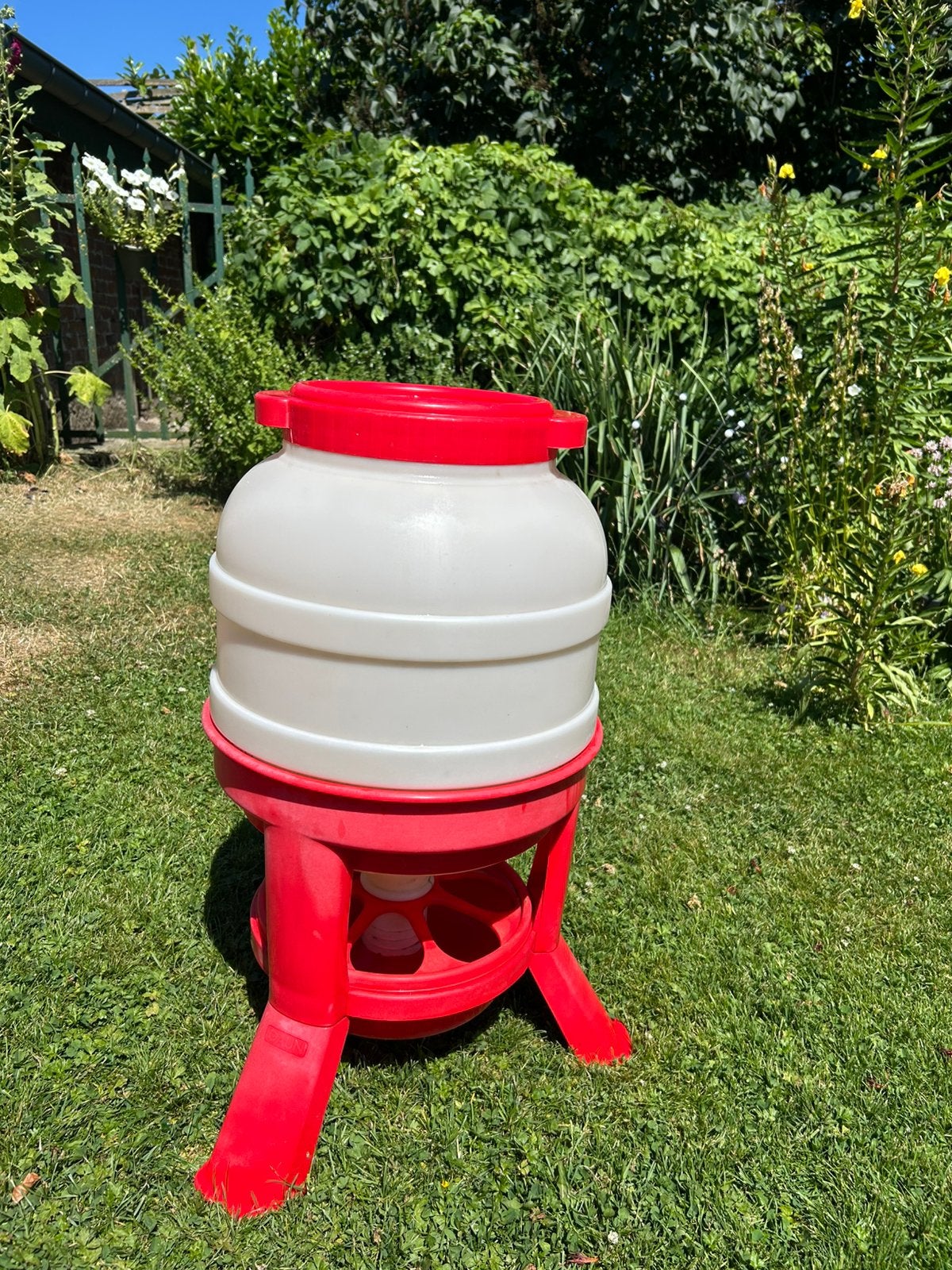 Mangeoire Gaun 30l poules et volaille, Enlèvement, Comme neuf
