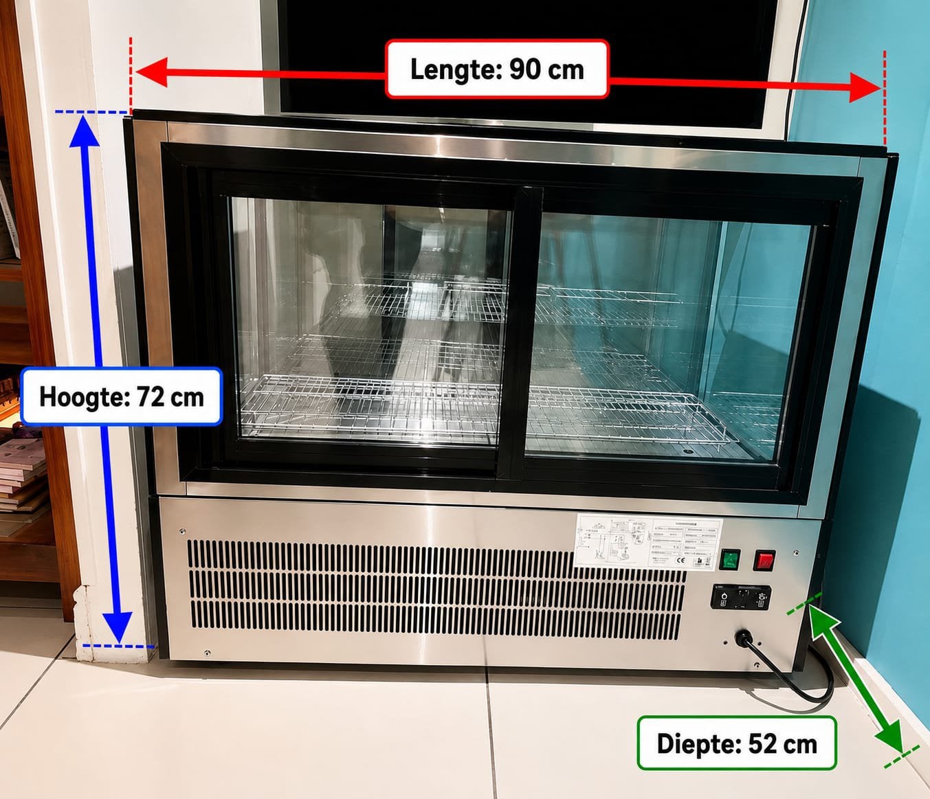 koelvitrine perfect staat, Zakelijke goederen, Horeca | Keukenapparatuur, Ophalen