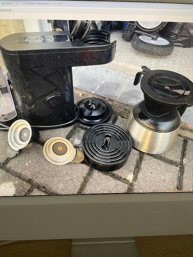 Koffiezet Senseo Switch, Electroménager, Cafetières, Dosettes et capsules de café, Réservoir d'eau amovible, Combiné, Enlèvement