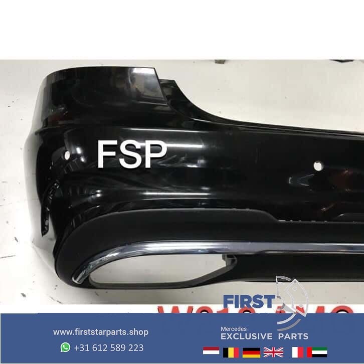 W212 Facelift AMG Achterbumper Mercedes E Klasse + diffuser, Arrière, Utilisé, -, -