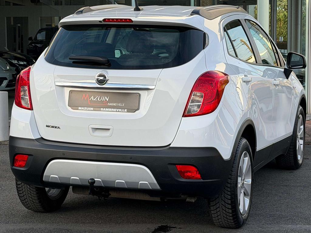 Opel Mokka 1.6i 4x2 Enjoy * GPS * Bluetooth * Att. Rem * Gar, Achat, Euro 6, Noir, 5 portes