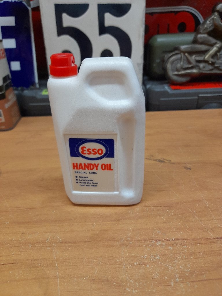 ancienne burette huile pleine scellée esso handy oil, Envoi, Neuf, Autres types