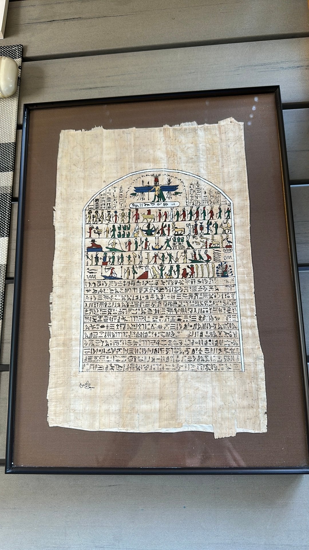 Egyptisch perkament, Antiek en Kunst, Ophalen