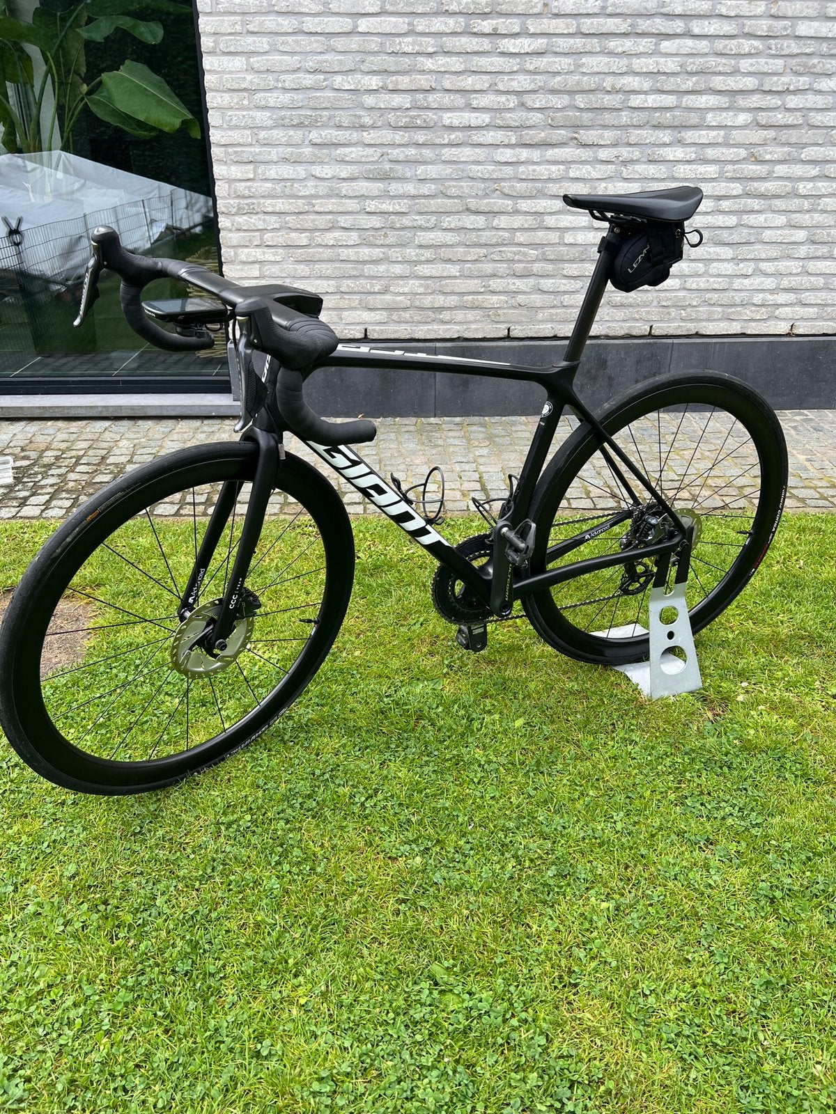 Koersfiets Giant TCR Advanced Pro Team Disc, Fietsen en Brommers, Ophalen, Gebruikt, Carbon, Heren