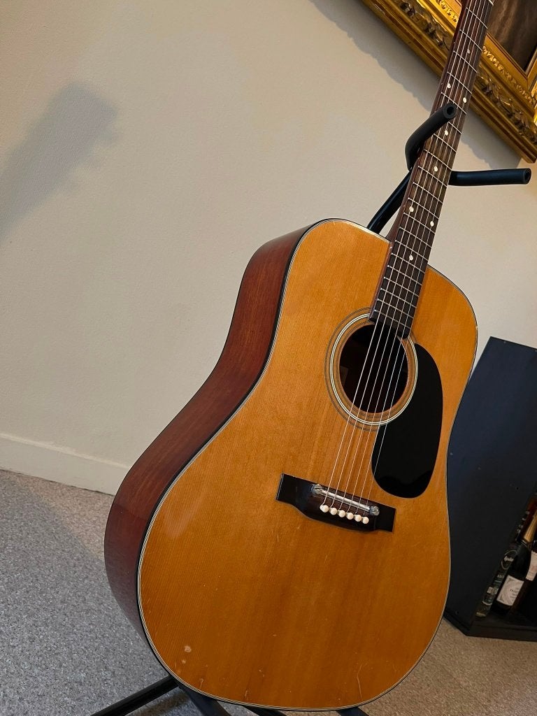 Aria 9020. Fabriqué au Japon/Années 70, Musique & Instruments, Enlèvement ou Envoi, Utilisé, Guitare Western ou Guitare Folk