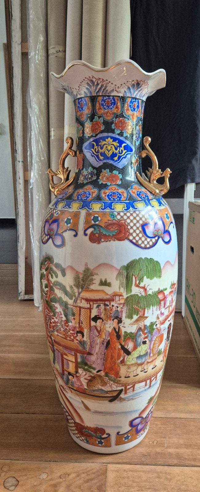 grand vase chinois, Antiquités & Art, Antiquités | Vases, Enlèvement