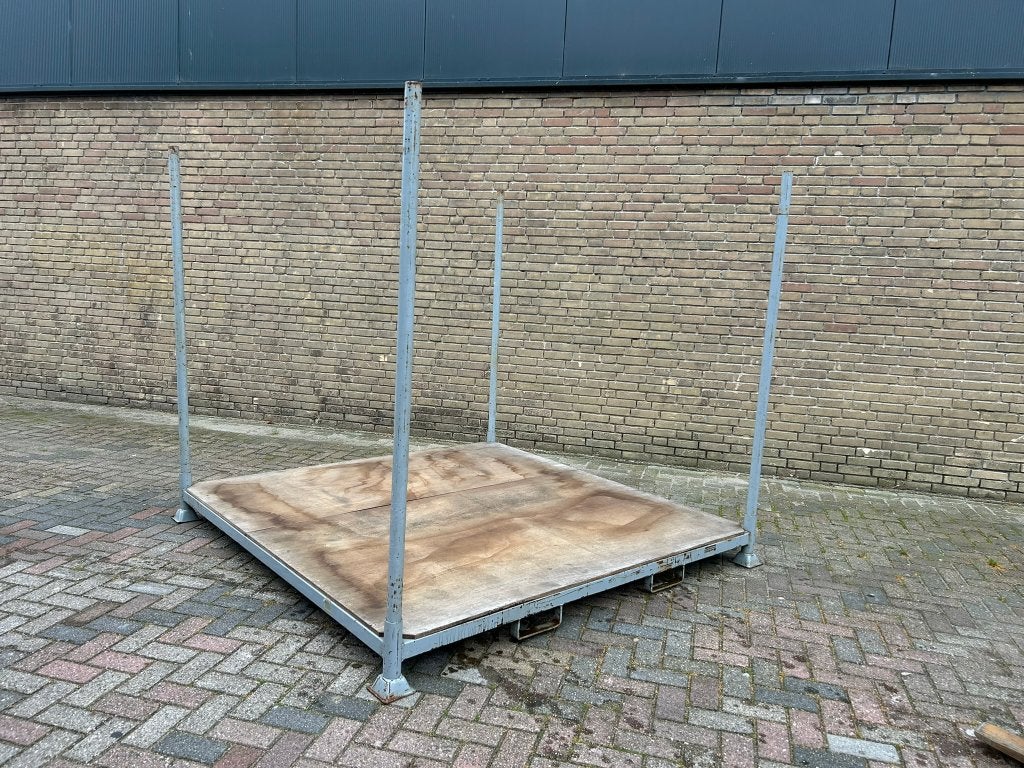 Stapelrek/stapelrack/stapelrekken 2080x2080MM 9ST gebruikt, Ophalen