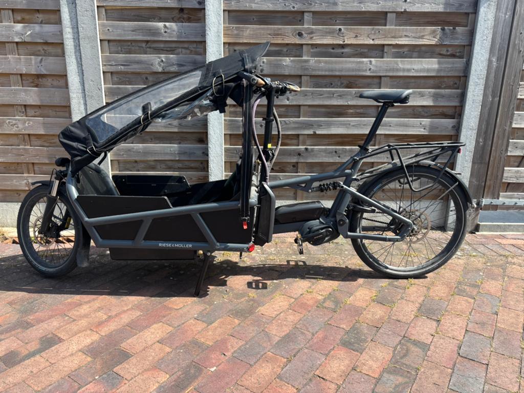 Riese en Muller Load 75, Fietsen en Brommers, Ophalen, Gebruikt, Schijfrem