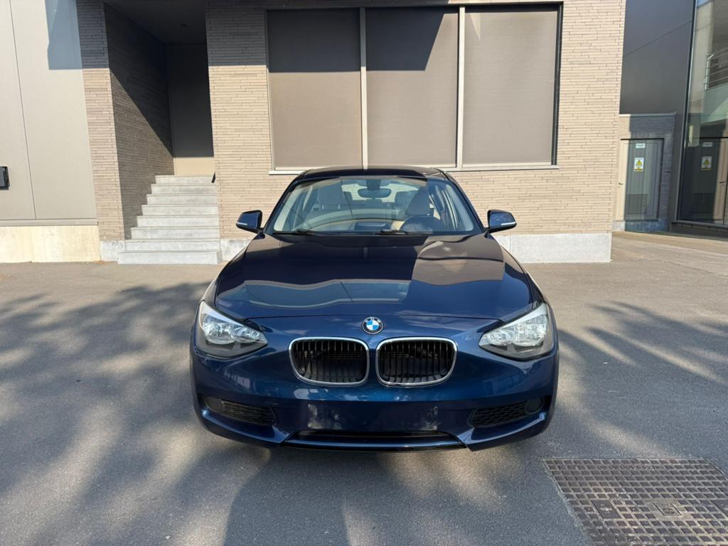 BMW 116d 2013 | Zuinig & Betrouwbaar, Auto's, 1 Reeks, 1995 cc, Beige, Blauw