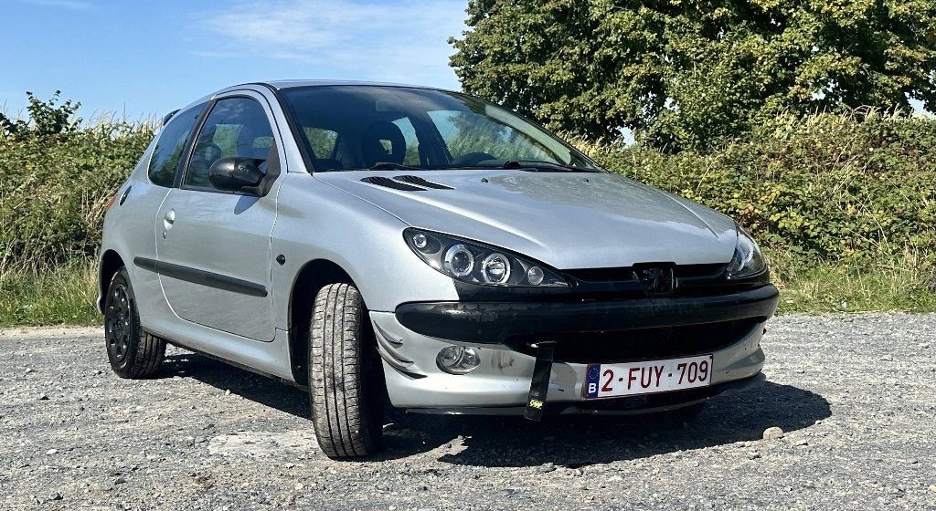 PRÊTE À IMMATRICULER - Peugeot 206 1.4L HDI Diesel 2008, Autos, USB, Argent ou Gris, Achat, Boîte manuelle