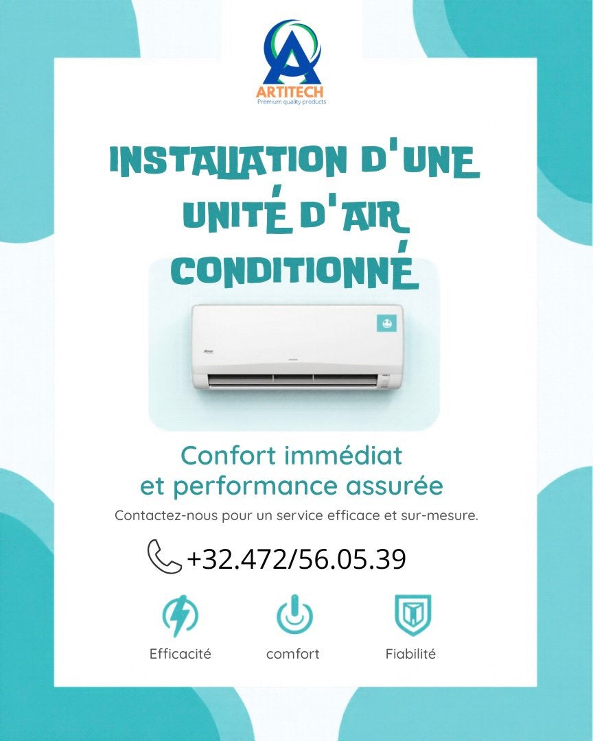 Installation unité air conditionné, Maison & Meubles, Enlèvement