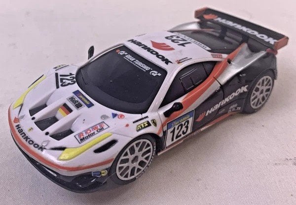 Voiture à sous Carrera Go Ferrari 458 Italia GT2 Hankook 612, Autre propulsion, Carrera, Comme neuf, Circuit