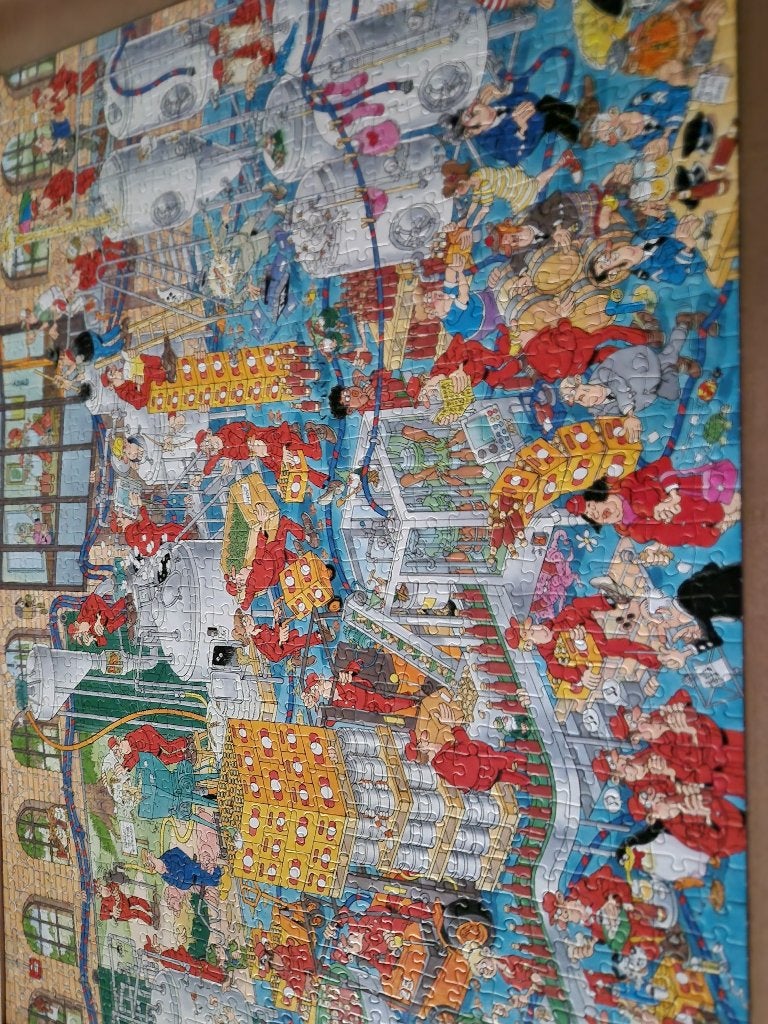 Puzzels Van Haasteren, Hobby & Loisirs créatifs, Sport cérébral & Puzzles, Comme neuf, Puzzle, 500 à 1500 pièces, Enlèvement