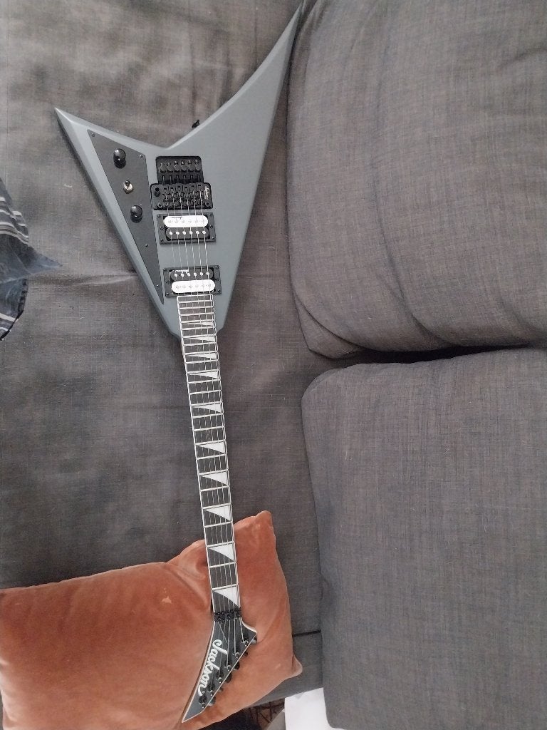 Jackson JS32 Gris Mat Floyd Rose Neuve, Musique & Instruments, Instruments à corde | Guitares | Électriques, Enlèvement, Neuf