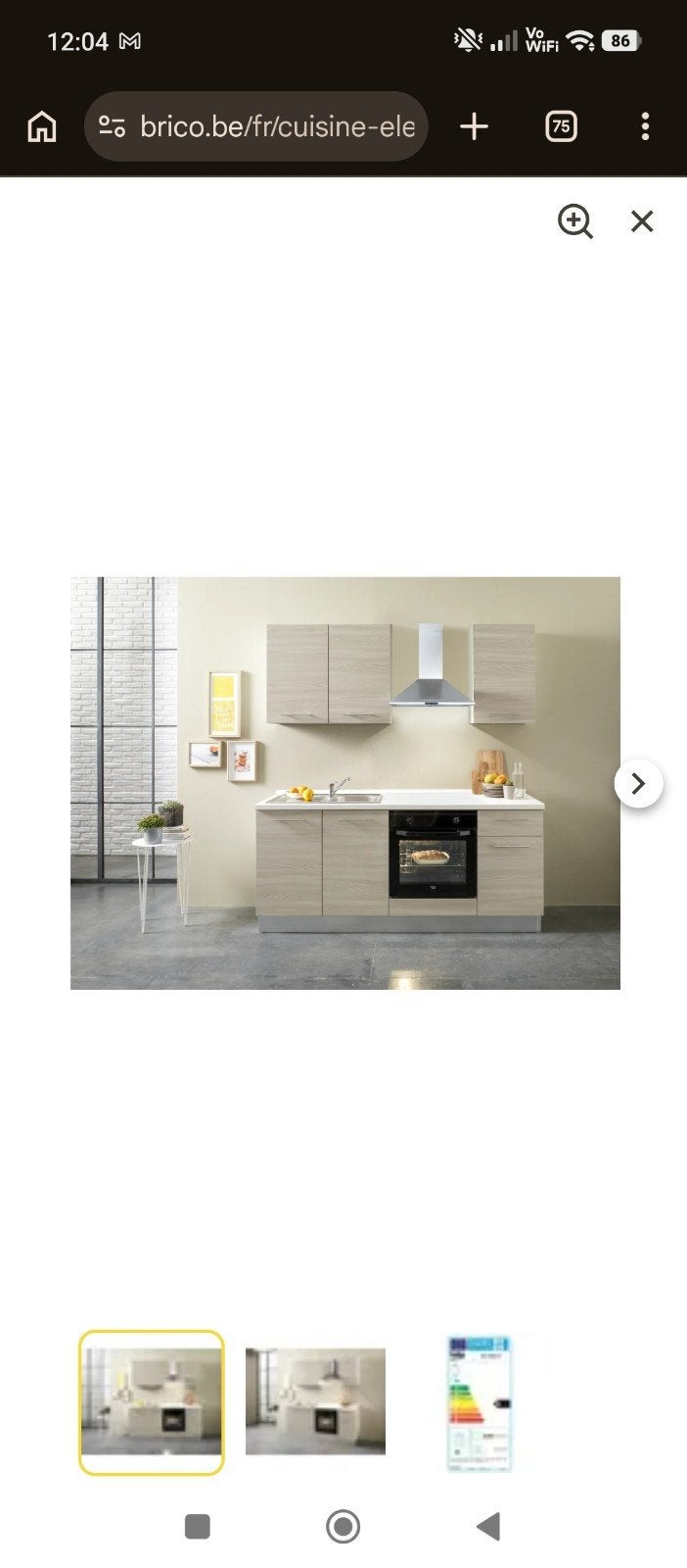 Cuisine équipée Kitchenette, Maison & Meubles, Cuisine | Cuisines complètes, Neuf