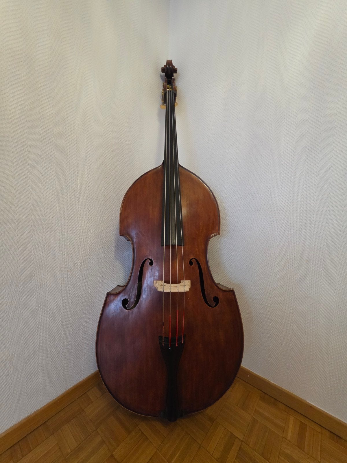 Contrebasse de Stadelmann authentique – copie de maître, son, Musique & Instruments, Instruments à cordes frottées | Contrebasses