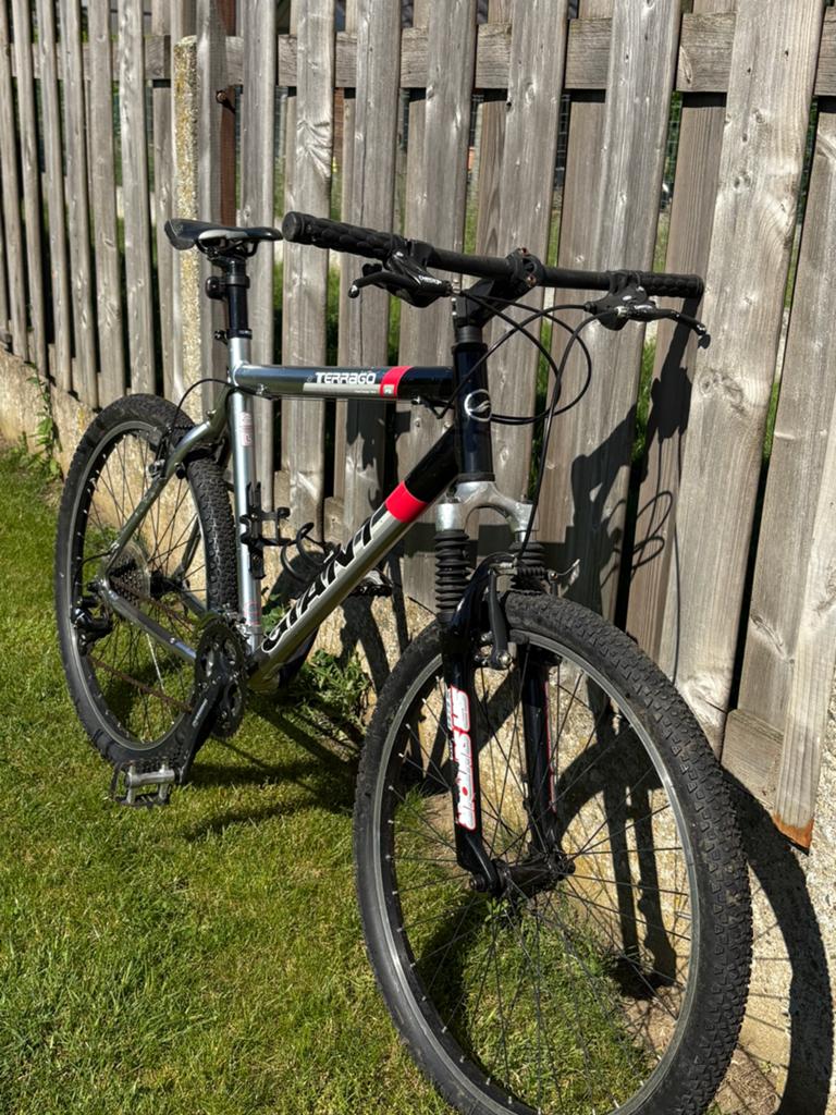 MTB te koop - Giant - L, Vélos & Vélomoteurs, Vélos | VTT & Mountainbikes, Enlèvement, Utilisé, Giant