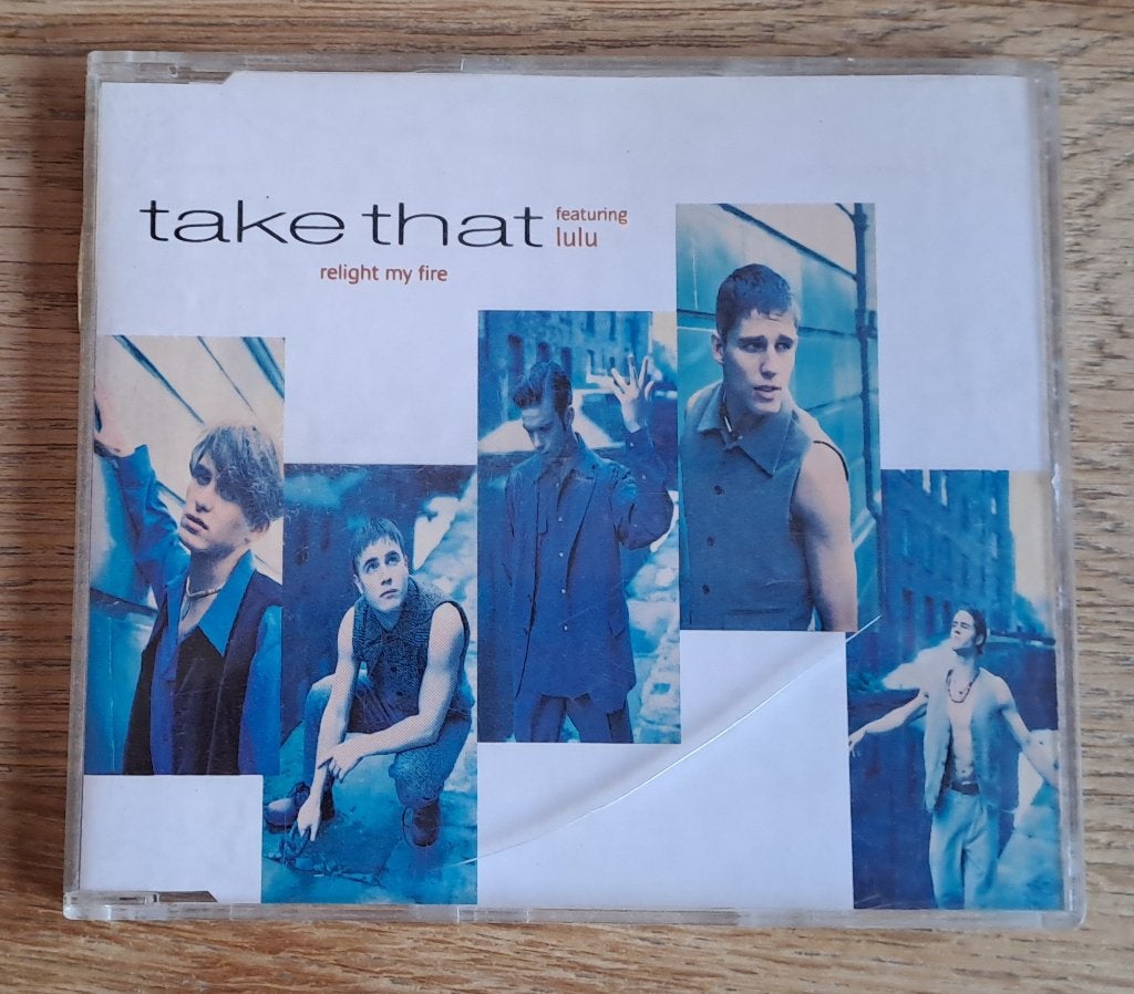 Take That feat. Lulu - Relight My Fire, Gebruikt, Eerste persing, Ophalen of Verzenden, Pop