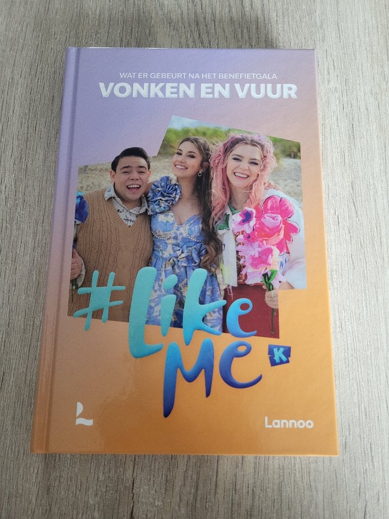 Boek #LikeMe - Vonken en vuur, Verzenden, Zo goed als nieuw, Stien Matthys