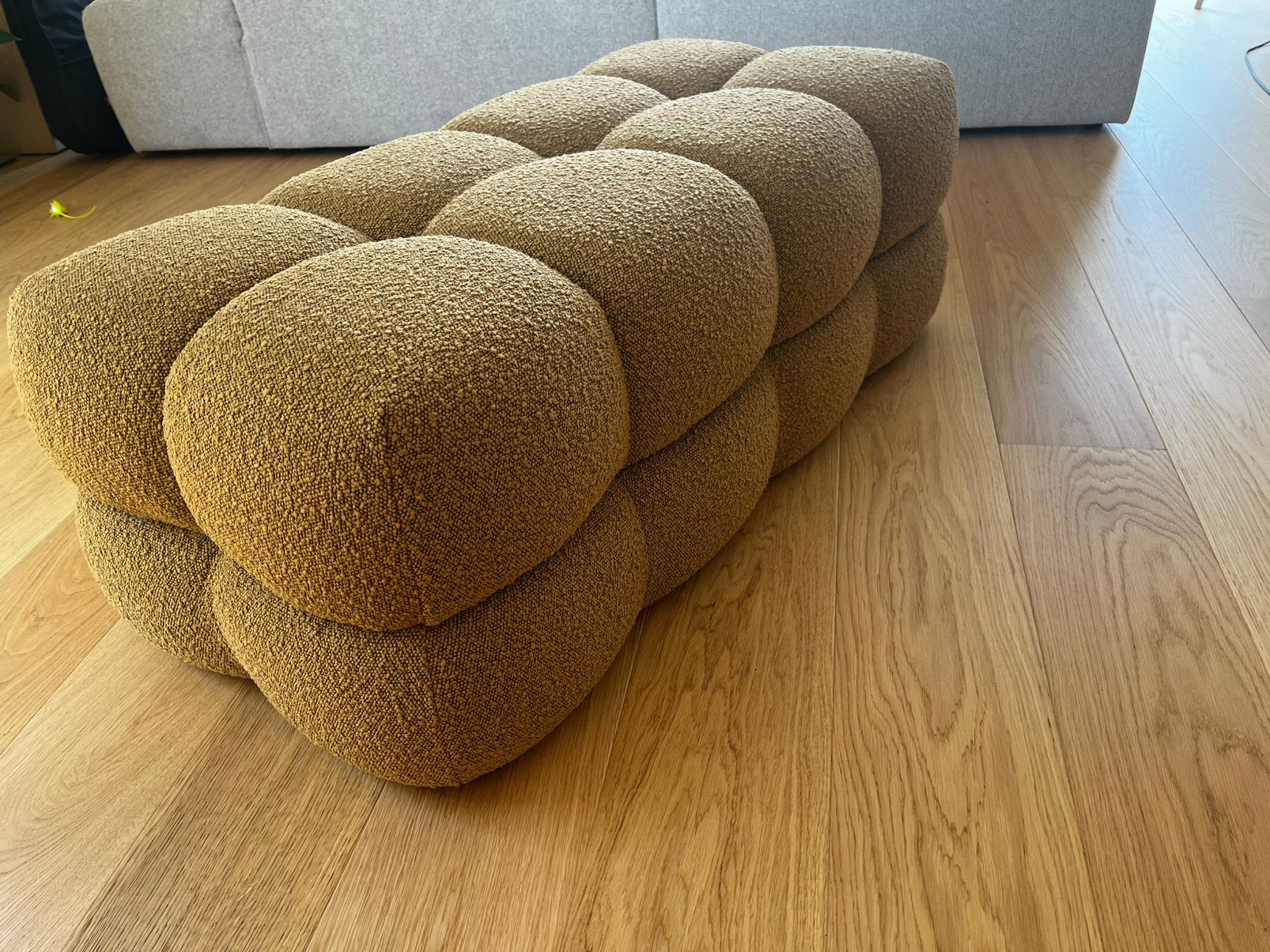 Banc Westwing moutarde, Maison & Meubles, Canapés | Repose-pieds & Poufs, Enlèvement, Comme neuf
