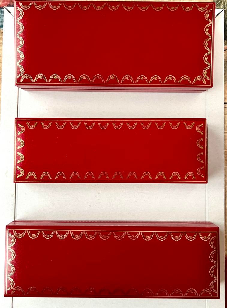 Boîtes à stylos à bille vides originales de Cartier, Enlèvement, Comme neuf