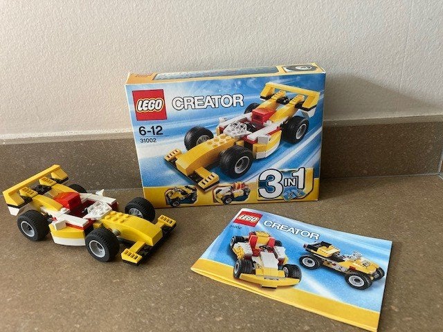 Lego creator 31002 Super Racer 3 in 1, Kinderen en Baby's, Inclusief instructies, Verzenden, Lego, Zo goed als nieuw