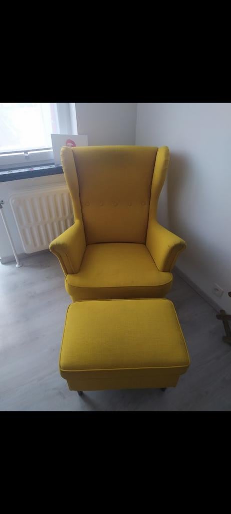 Fauteuil Ikea Strandmon, Enlèvement, Comme neuf, Tissus