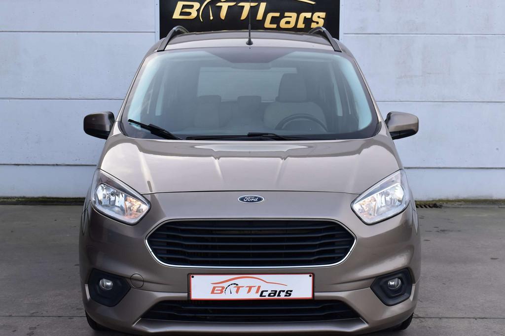 Ford Tourneo Courier 1.0 EcoBoost* Trend* Zetelverwarming* P, Auto's, Ford, Voorwielaandrijving, Stof, Gebruikt, Bruin