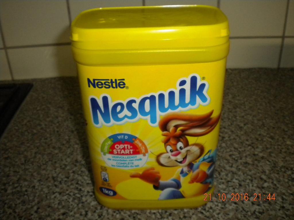 Nesquikdozen (leeg), Diversen, Ophalen