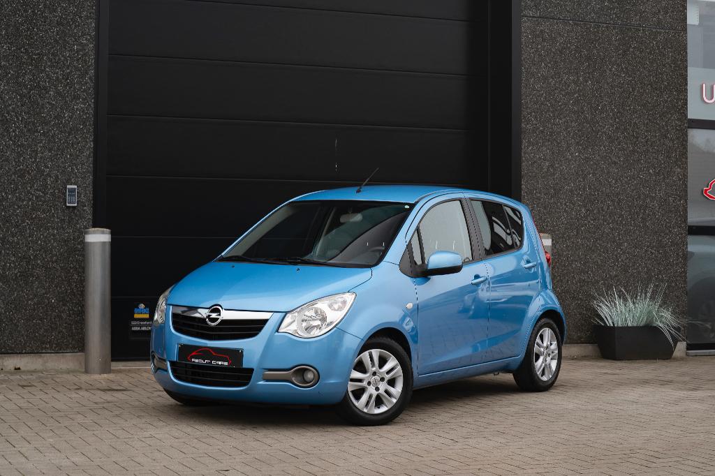 Opel Agila * garantie *, Autos, Euro 5, Entreprise, Garantie prolongée, Noir
