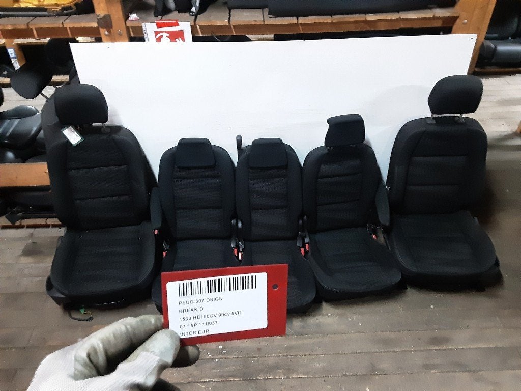 INTERIEUR COMPLET Peugeot 307 SW (3H) (01-2002/12-2009), Mevr. I. Hauben, Utilisé, Rue de l'Espoir 34 34
4030  GRIVEGNÉE, BE, Info@Collignon.be