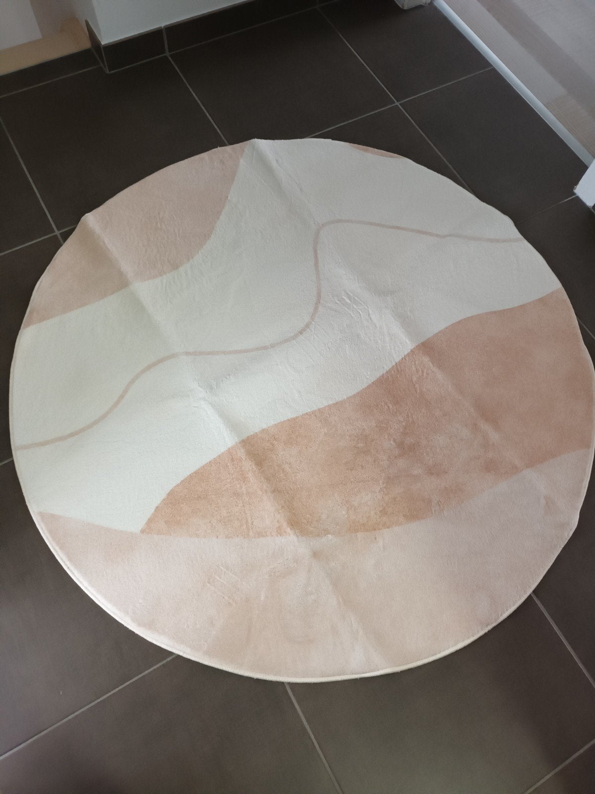 ronde tapijt, Huis en Inrichting, Ophalen, Nieuw, Tapijt