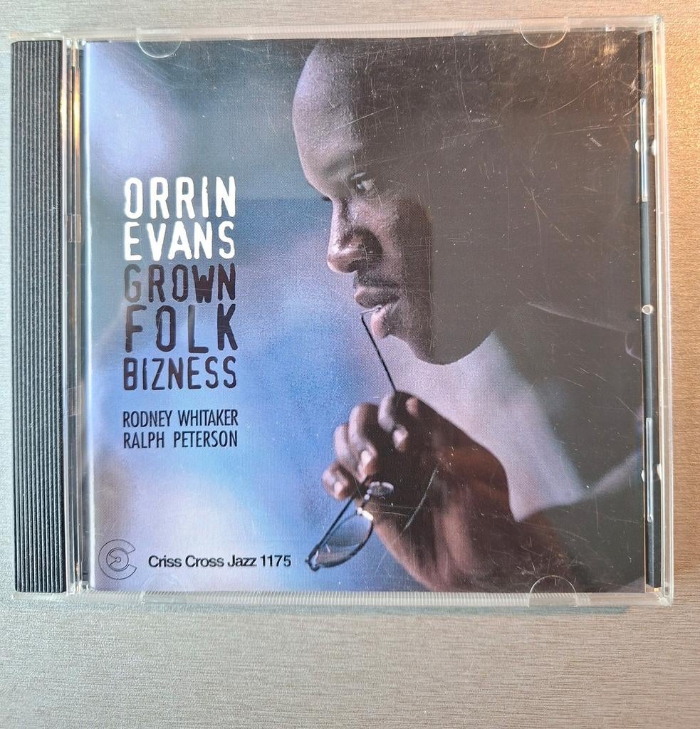 Cd. Orrin Evans Trio. Grown Folk Bizness. Criss Cross jazz, Cd's en Dvd's, Cd's | Jazz en Blues, Ophalen of Verzenden, Jazz
