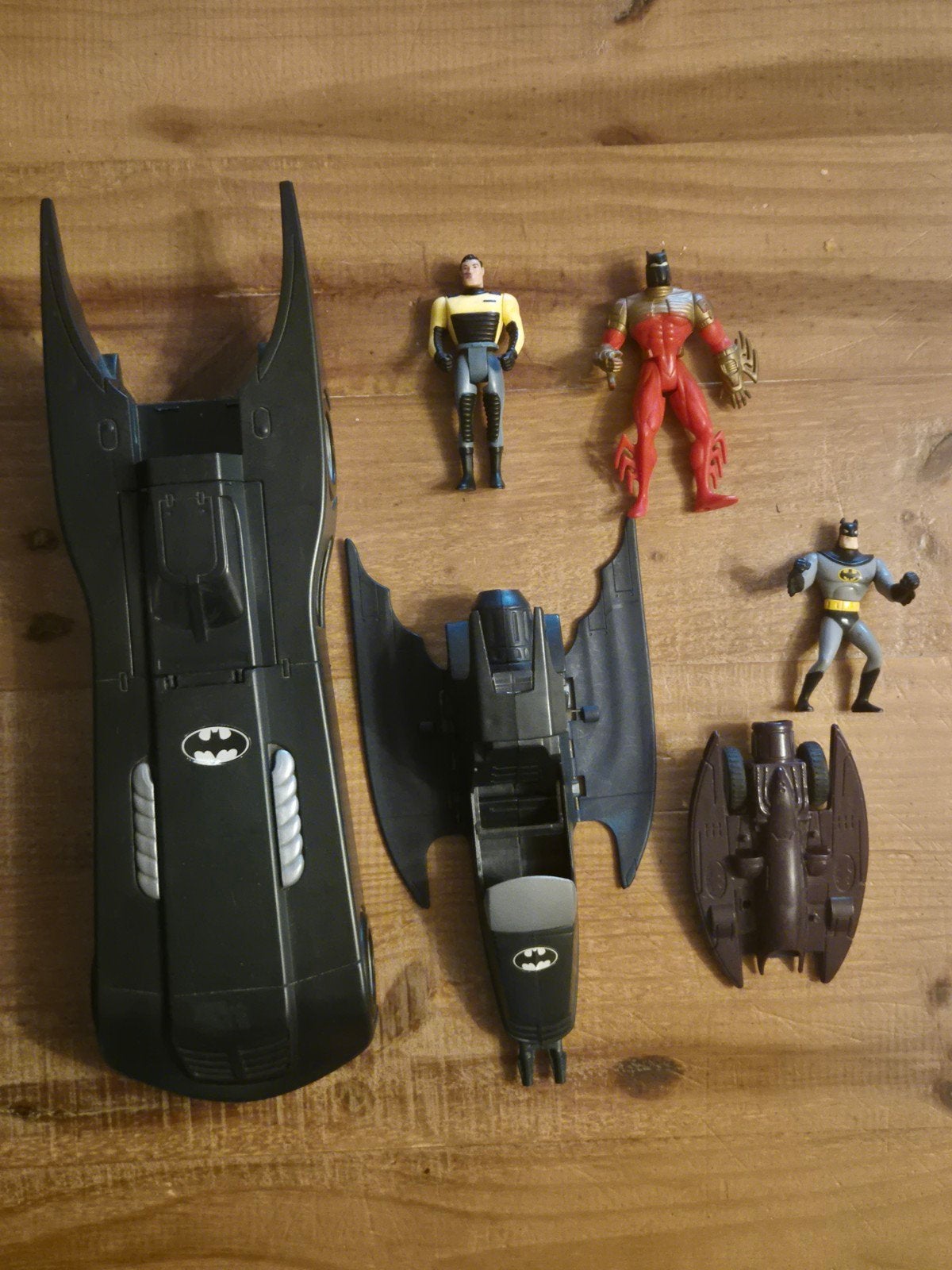 1993-1994 Kenner lot Batman et Batmobile vintages Dc Comics, Collections, Enlèvement ou Envoi, Utilisé