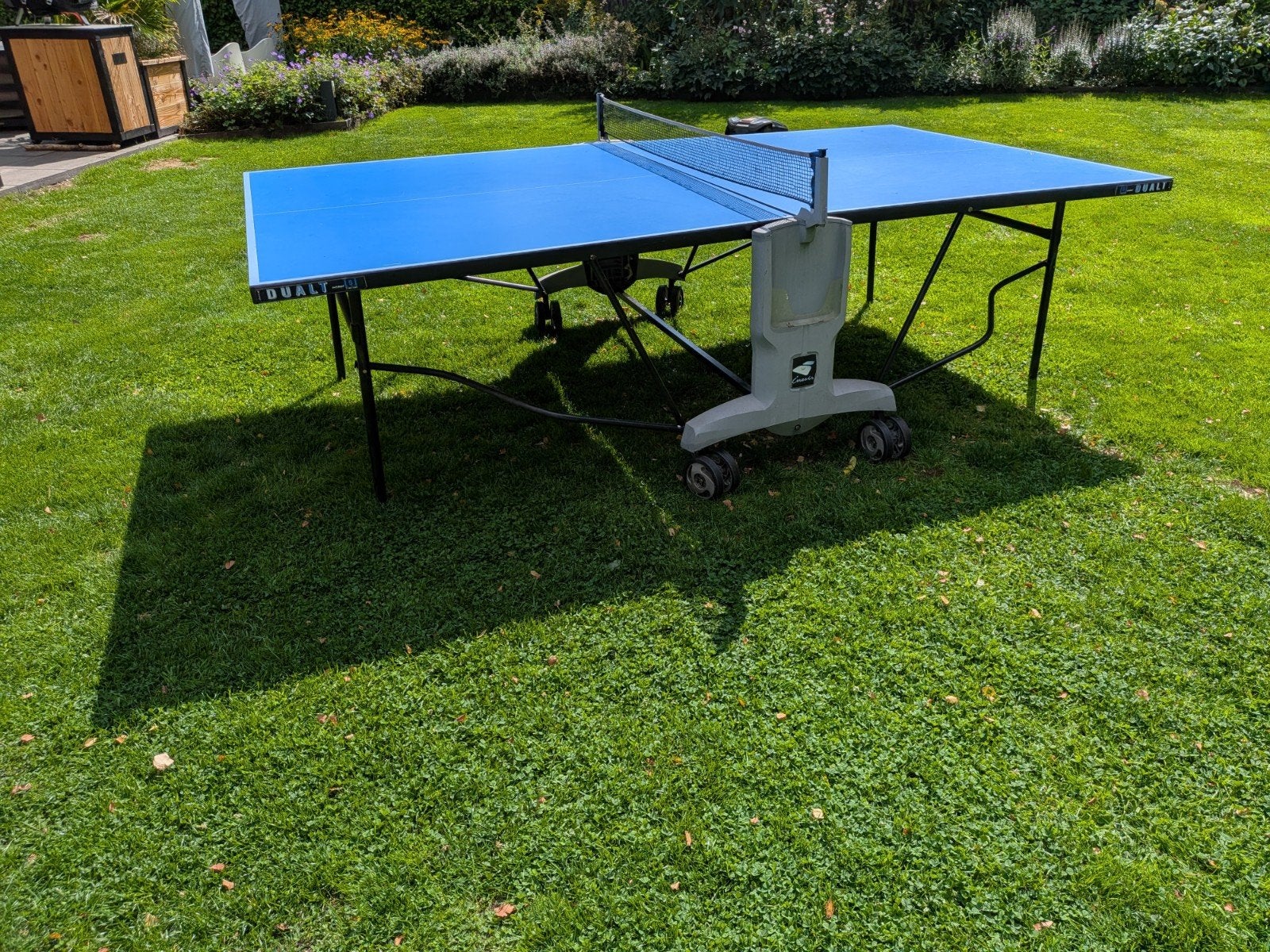 Stevige Inesis Dualt 5 Outdoor Pingpongtafel (Opklapbaar), Sport en Fitness, Tafeltennis, Ophalen