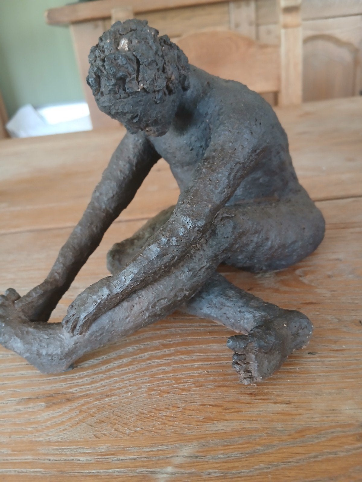 Expressieve modernistische terracotta sculptuur, Ophalen, Modern, Beeld