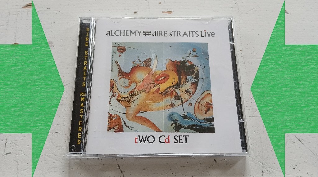 2 CD box Dire Straits Alchemy live remasterd., Ophalen, Gebruikt, Poprock