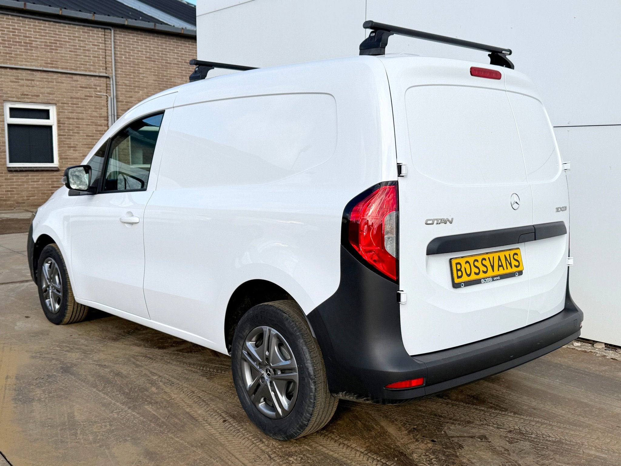Mercedes Benz Citan 110 1.5 CDI L1 Cruise control Airco Appl, Auto's, Gebruikt, Euro 6, 4 cilinders, Wit